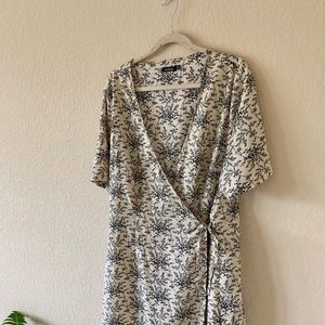 Boohoo Wrap Dress